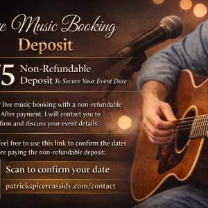 Lead or Rhythm Guitar Performance Service (non-refundable deposit only).
